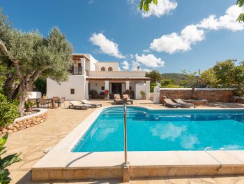 Ibiza-love Finca Padel Pool Area